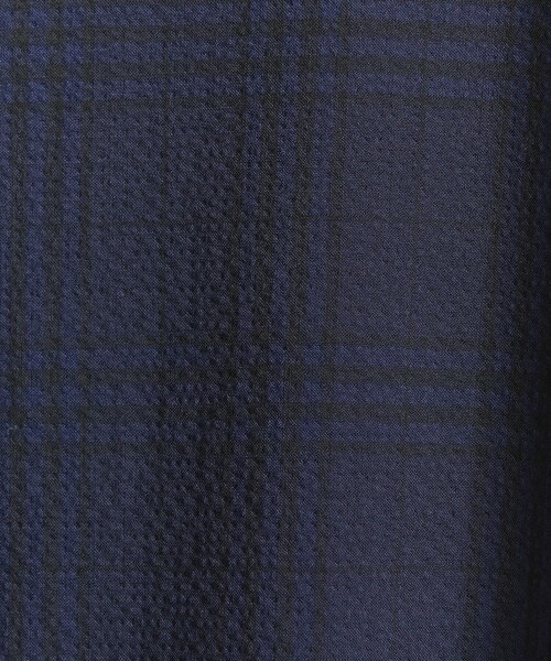 BEAUTY&YOUTH UNITED ARROWS（ビューティーアンドユースユナイテッドアローズ）の「シアサッカー キャンプカラー ショートスリーブ グランデシャツ（シャツ/ブラウス・メンズ・ネイビー/ブラック/オフホワイト・S/M/L/XL）」の21枚目の写真