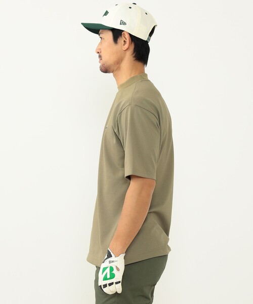 BEAMS GOLF(ビームスゴルフ)の「〈MEN〉Lacoste for BEAMS GOLF / 別注 モックネックシャツ(Tシャツ/カットソー・メンズ・ブラック/ベージュ・XS/S/L/M)」の5枚目の写真