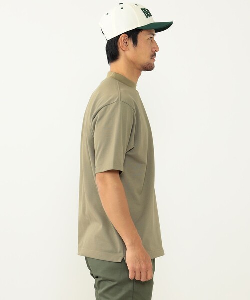 BEAMS GOLF(ビームスゴルフ)の「〈MEN〉Lacoste for BEAMS GOLF / 別注 モックネックシャツ(Tシャツ/カットソー・メンズ・ブラック/ベージュ・XS/S/L/M)」の6枚目の写真