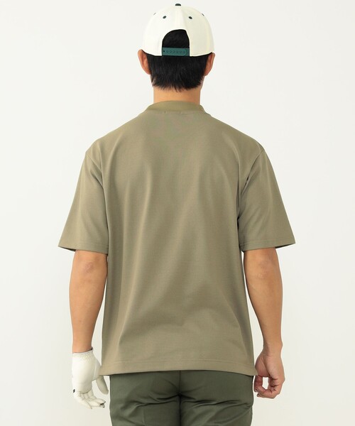 BEAMS GOLF(ビームスゴルフ)の「〈MEN〉Lacoste for BEAMS GOLF / 別注 モックネックシャツ(Tシャツ/カットソー・メンズ・ブラック/ベージュ・XS/S/L/M)」の7枚目の写真