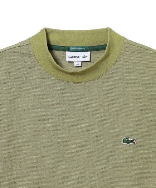 BEAMS GOLF(ビームスゴルフ)の「〈MEN〉Lacoste for BEAMS GOLF / 別注 モックネックシャツ(Tシャツ/カットソー・メンズ・ブラック/ベージュ・XS/S/L/M)」の14枚目の写真