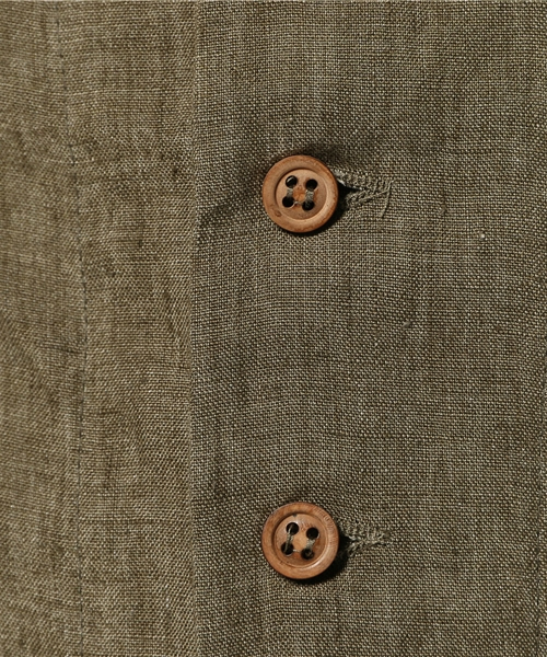 OUTLET（アウトレット）の「【BLOOM&BRANCH】FRANKLPLAINVEST（ベスト・メンズ・カーキ・MEDIUM）」の11枚目の写真