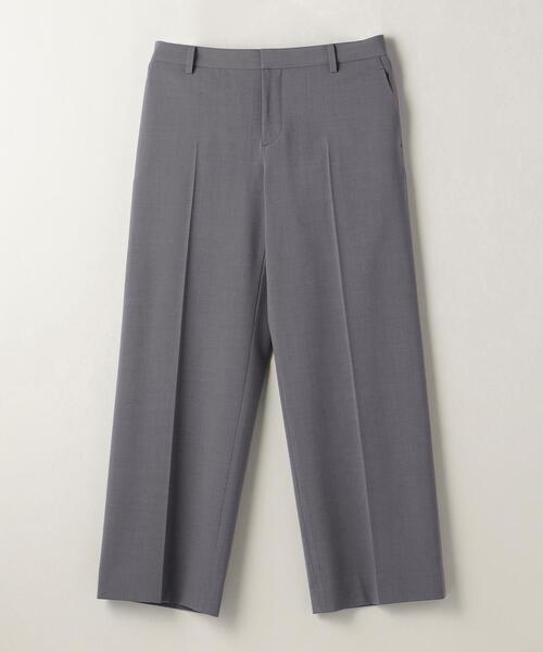 ASTRAET(アストラット)の「<ASTRAET>PE/W トロピカル ストレートパンツ(スラックス・レディース・ダークグレー・1/0)」の6枚目の写真