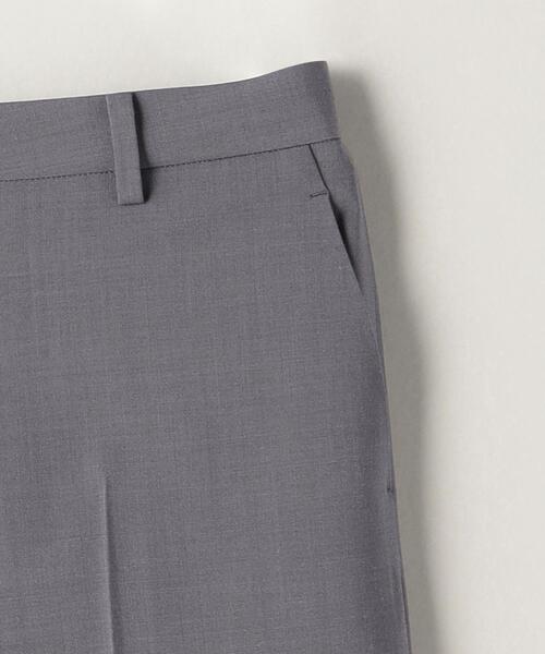 ASTRAET(アストラット)の「<ASTRAET>PE/W トロピカル ストレートパンツ(スラックス・レディース・ダークグレー・1/0)」の5枚目の写真