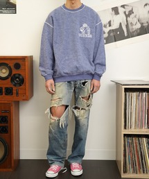 2AM（ツーエイエム）の「【THRIFTY LOOK/スリフティールック】"TIGERS"OTHER SIDE PRINTED SWEAT（スウェット）」