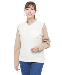 Arnold Palmer（アーノルドパーマー）の「リブニット シェア ベスト（ベスト・メンズ）」