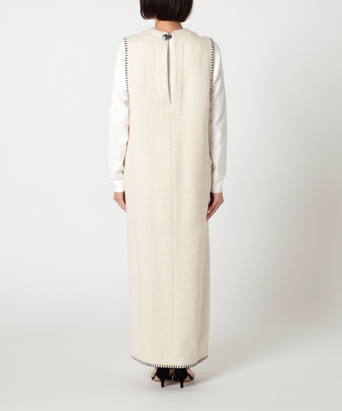 plage（プラージュ）の「GIOLICA ステッチ V/N ワンピース（ワンピース・レディース・アイボリー・FREE）」の18枚目の写真