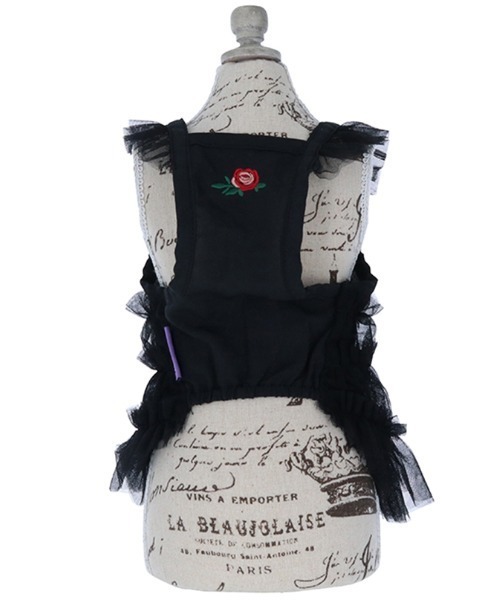ANNA SUI（アナスイ）の「ANNA SUI/ティアードチュールワンピース（ペットウェア・レディース・ブルー/ブラック・S/2L/XS/M/L/2XS/2M）」の6枚目の写真