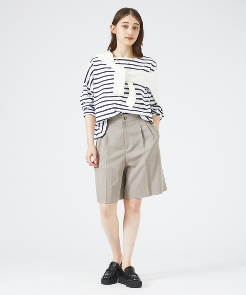 PICHE ABAHOUSE（ピシェ アバハウス）の「【生活防水】厚底ローファー（レインシューズ・レディース・ブラック/アイボリー/ボルドー・38/39/36/37/35）」の17枚目の写真