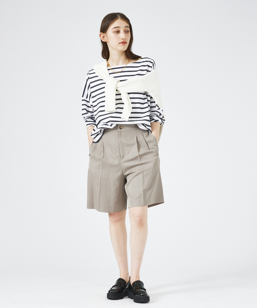 PICHE ABAHOUSE（ピシェ アバハウス）の「【生活防水】厚底ローファー（レインシューズ・レディース・ブラック/アイボリー/ボルドー・38/39/36/37/35）」の18枚目の写真