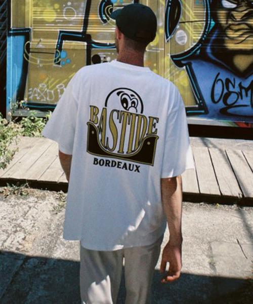 ddp(ディーディーピー)の「WEB限定【ddp/ディーディーピー】BASTIDE プリントTシャツ(Tシャツ/カットソー・メンズ・ホワイト・MEDIUM/LARGE/X-LARGE)」の1枚目の写真