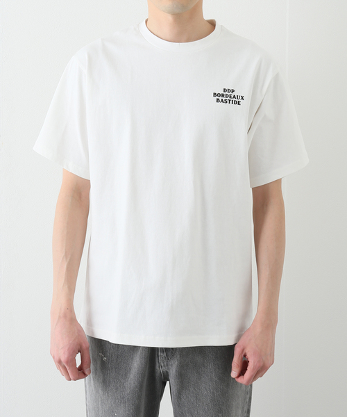 ddp(ディーディーピー)の「WEB限定【ddp/ディーディーピー】BASTIDE プリントTシャツ(Tシャツ/カットソー・メンズ・ホワイト・MEDIUM/LARGE/X-LARGE)」の6枚目の写真