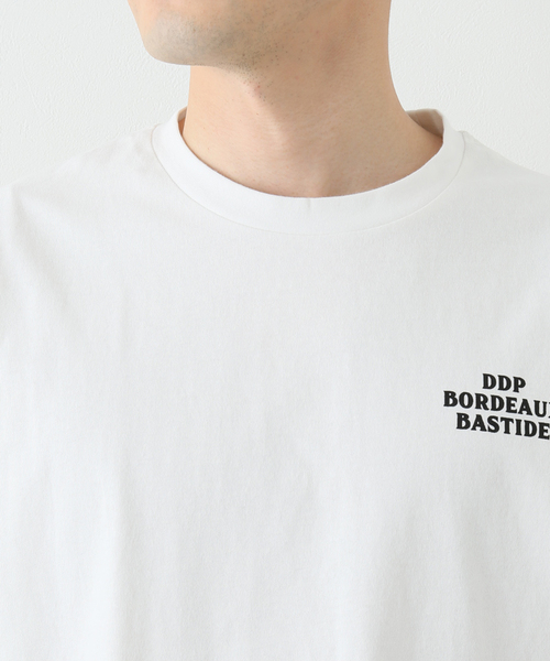 ddp(ディーディーピー)の「WEB限定【ddp/ディーディーピー】BASTIDE プリントTシャツ(Tシャツ/カットソー・メンズ・ホワイト・MEDIUM/LARGE/X-LARGE)」の3枚目の写真