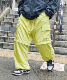 MSG（エムエスジー）の「ナイロン2wayワイドカーゴパンツ　サイドライン（カーゴパンツ）」