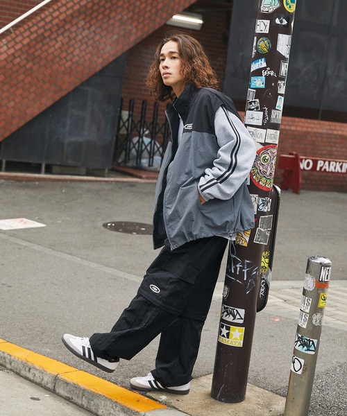 MSG（エムエスジー）の「ナイロン2wayワイドカーゴパンツ　サイドライン（カーゴパンツ・メンズ・オフホワイト/ベージュ/ライム/ブラック/ブラック系・L/M/S/XL）」の21枚目の写真