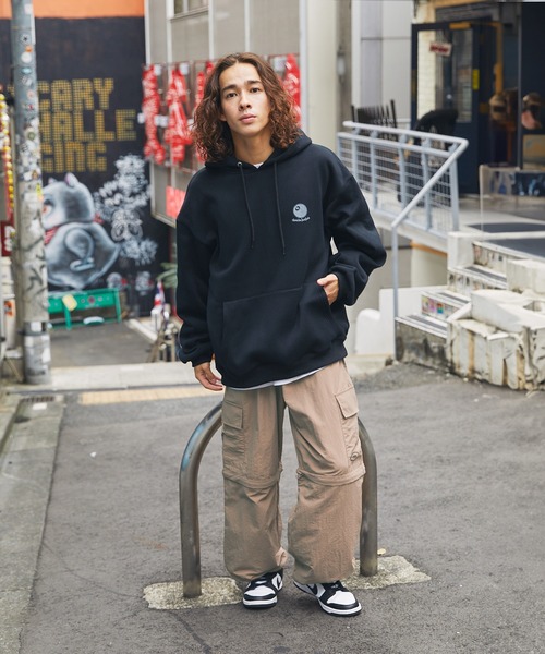 MSG（エムエスジー）の「ナイロン2wayワイドカーゴパンツ　サイドライン（カーゴパンツ・メンズ・オフホワイト/ベージュ/ライム/ブラック/ブラック系・L/M/S/XL）」の15枚目の写真