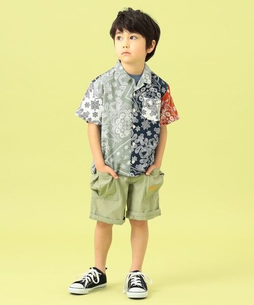 BEAMS mini（ビームスミニ）の「BEAMS mini / レーヨン プリント シャツ 23（90～150cm）（シャツ/ブラウス・キッズ・その他1/その他・100/120/140/150/110/130/90）」の11枚目の写真