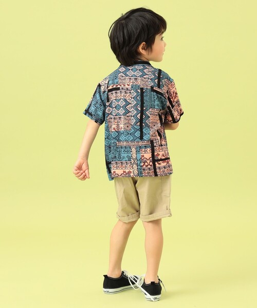 BEAMS mini（ビームスミニ）の「BEAMS mini / レーヨン プリント シャツ 23（90～150cm）（シャツ/ブラウス・キッズ・その他1/その他・100/120/140/150/110/130/90）」の14枚目の写真