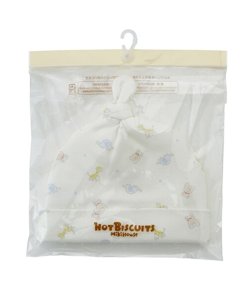 HOT BISCUITS(ホットビスケッツ)の「総柄 新生児用 フード(その他ベビー用品・キッズ・マルチ/ブルー/ピンク・フリー(36-40cm))」の12枚目の写真