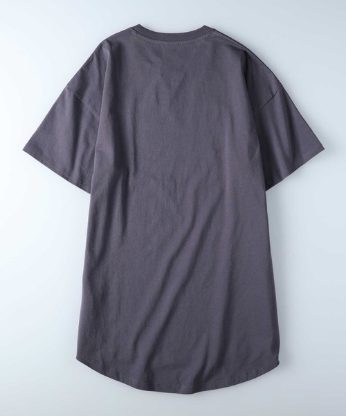 セール】【Champion】刺繍チュニック（Tシャツ/カットソー