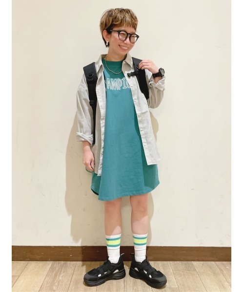 【Champion(チャンピオン)】別注カラー刺繍チュニック Champion(チャンピオン)】別注カラー刺繍チュニック Champion
