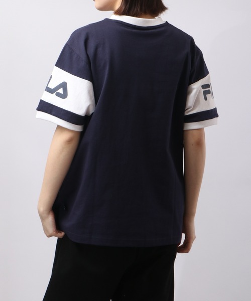 FILA HERITAGE（フィラヘリテージ）の「FILA プリント半袖Tシャツ（Tシャツ/カットソー・メンズ・ネイビー/ホワイト・L/M/XL）」の15枚目の写真