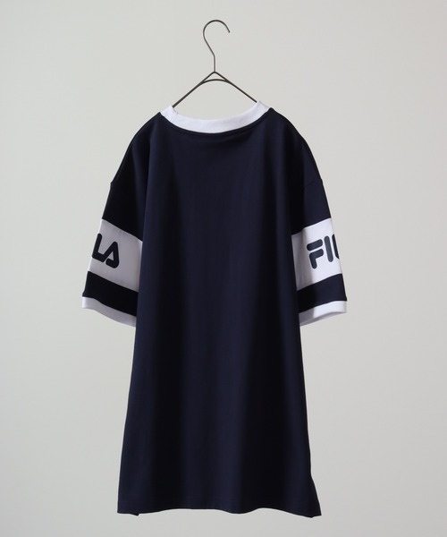 FILA HERITAGE（フィラヘリテージ）の「FILA プリント半袖Tシャツ（Tシャツ/カットソー・メンズ・ネイビー/ホワイト・L/M/XL）」の8枚目の写真