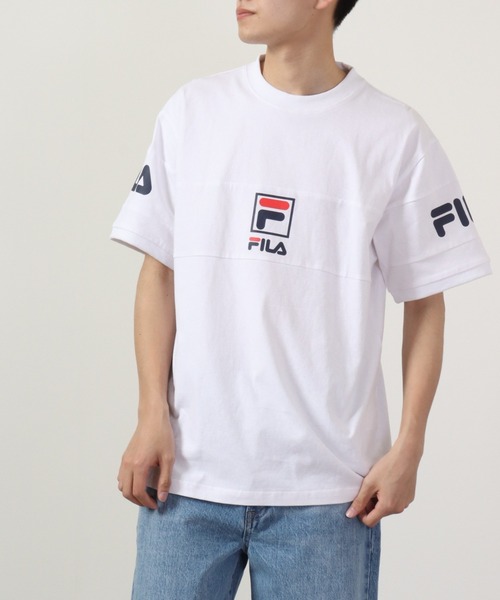 FILA HERITAGE（フィラヘリテージ）の「FILA プリント半袖Tシャツ（Tシャツ/カットソー・メンズ・ネイビー/ホワイト・L/M/XL）」の17枚目の写真