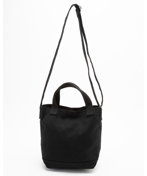 RVCA（ルーカ）の「RVCA メンズ  CHAINMAIL SMALL CANVAS BAG バッグ【2023年春夏モデル】/ルーカキャンバススモールトート（トートバッグ・メンズ・ブラック/ホワイト・FREE）」の8枚目の写真