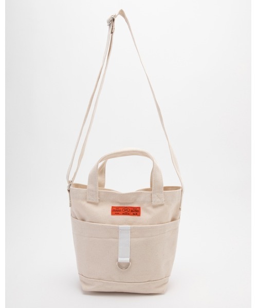 RVCA（ルーカ）の「RVCA メンズ  CHAINMAIL SMALL CANVAS BAG バッグ【2023年春夏モデル】/ルーカキャンバススモールトート（トートバッグ・メンズ・ブラック/ホワイト・FREE）」の14枚目の写真