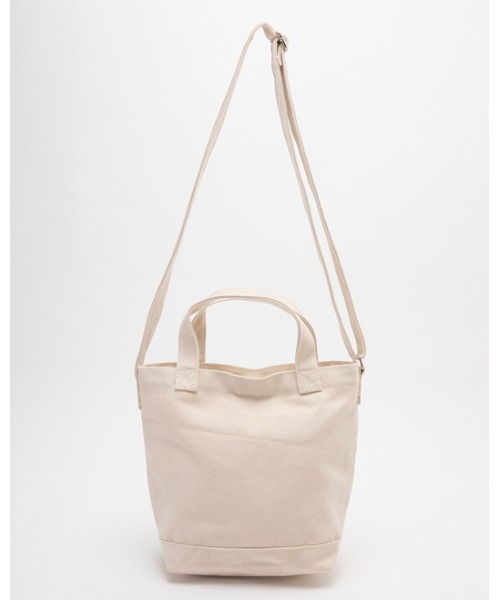 RVCA（ルーカ）の「RVCA メンズ  CHAINMAIL SMALL CANVAS BAG バッグ【2023年春夏モデル】/ルーカキャンバススモールトート（トートバッグ・メンズ・ブラック/ホワイト・FREE）」の5枚目の写真