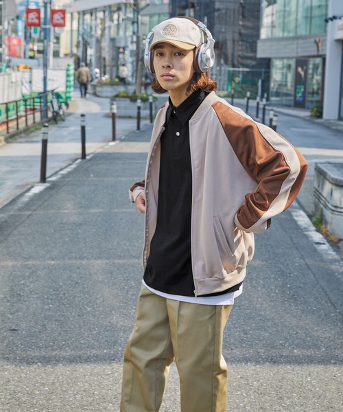 MONO-MART(モノマート)の「ビッグシルエットヘビーウェイトポロシャツ(ポロシャツ・メンズ・ネイビー/グリーン/チャコール/ブラック/オレンジ/ホワイト・M/L/S)」の16枚目の写真