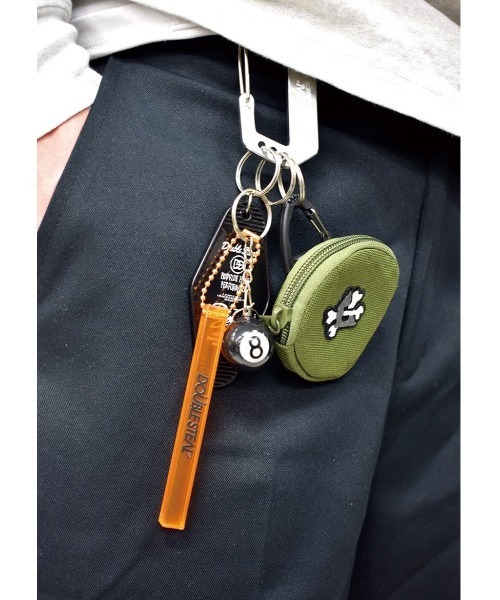 DOUBLE STEAL（ダブルスティール）の「ホテル キーホルダー（キーホルダー・メンズ・ブラック/オレンジ/ブルー/クリア・FREE）」の3枚目の写真