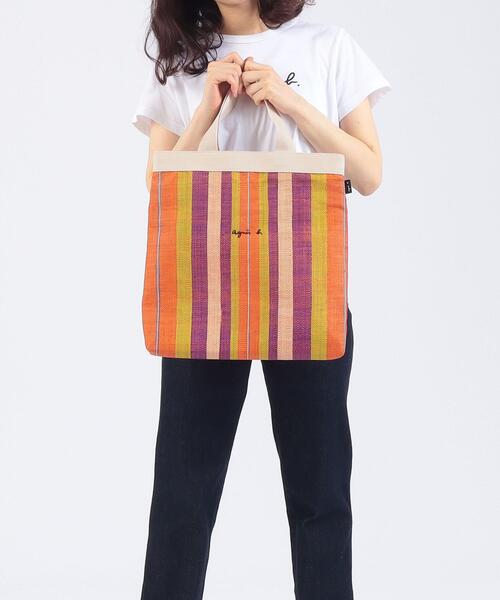 【agnes b.】アニエスベー UAX03−01 ラフィアトートバッグ Amazon | [agnes b.] [アニエスべー] ラフィア トートバッグ