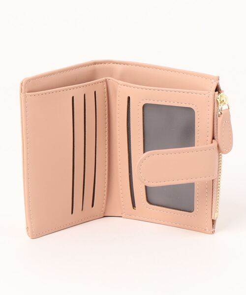 無双二つ折り財布（小銭入れ付）[M0820] クロコダイルレザー