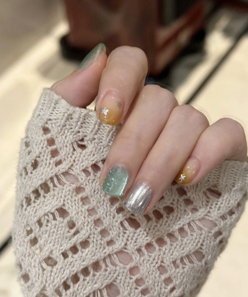 Doux Belle（ドゥーベル）の「ネイルチップ ネイル セルフネイル（ネイルシール/ネイルチップ・レディース・A/B/C/L/P/I/D/E/G/M/F/K/O/H/J/T/U/V/Q/R/S・FREE）」の21枚目の写真