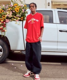 MR.ENJOY DA MONEY（ミスターエンジョイダマネー）の「【MR. ENJOY DA MONEY】Rubber Print Short Sleeves / 【ミスターエンジョイダマニー】ラバープリントロゴ半袖Tシャツ（Tシャツ/カットソー）」