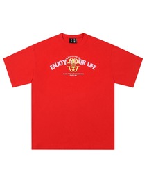 MR.ENJOY DA MONEY（ミスターエンジョイダマネー）の「【MR. ENJOY DA MONEY】Rubber Print Short Sleeves / 【ミスターエンジョイダマニー】ラバープリントロゴ半袖Tシャツ（Tシャツ/カットソー）」
