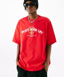 MR.ENJOY DA MONEY（ミスターエンジョイダマネー）の「【MR. ENJOY DA MONEY】Rubber Print Short Sleeves / 【ミスターエンジョイダマニー】ラバープリントロゴ半袖Tシャツ（Tシャツ/カットソー）」