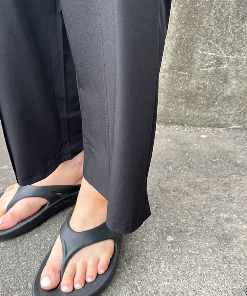 hunch(ハンチ)の「hunch 接触冷感 ストレートパンツ(その他パンツ・レディース・ブラック/ピンク/グレー/カーキ・FREE)」の10枚目の写真