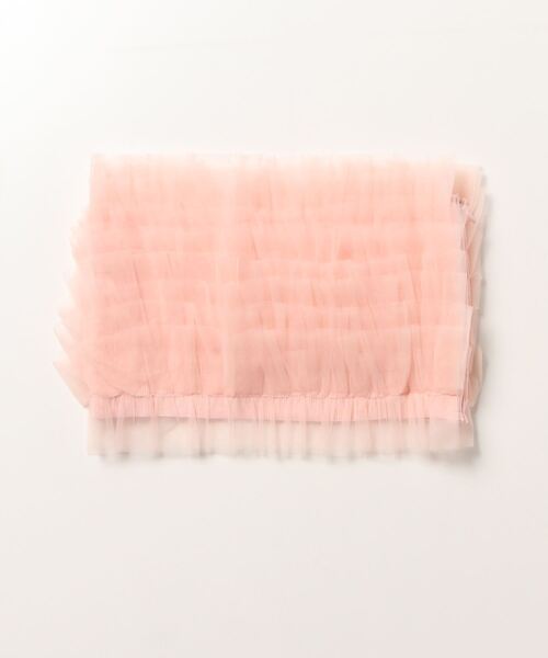 Bloom Closet(ブルームクローゼット)の「’FLUFFY’ ティアードチューブトップ(チューブトップ・レディース・ブラック/チェリーピンク/ピンク・MEDIUM/LARGE)」の3枚目の写真