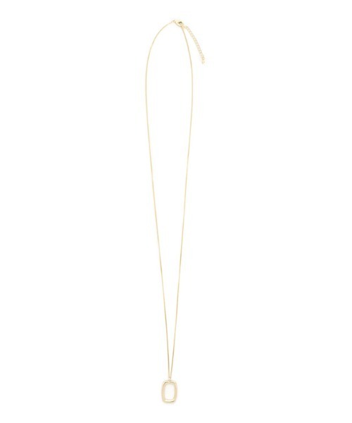 Pierrot（ピエロ）の「スクエアトップロングネックレス（ネックレス・レディース・シルバー/ゴールド・FREE）」の7枚目の写真