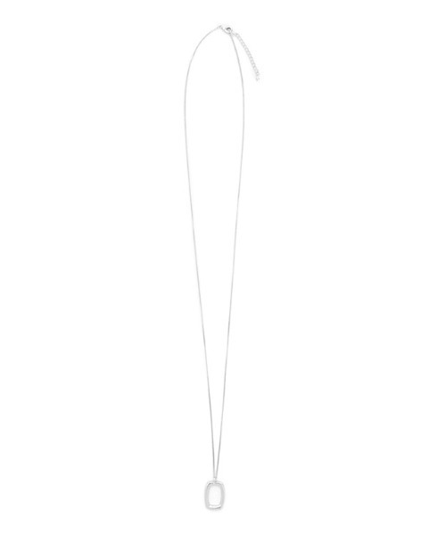 Pierrot（ピエロ）の「スクエアトップロングネックレス（ネックレス・レディース・シルバー/ゴールド・FREE）」の9枚目の写真