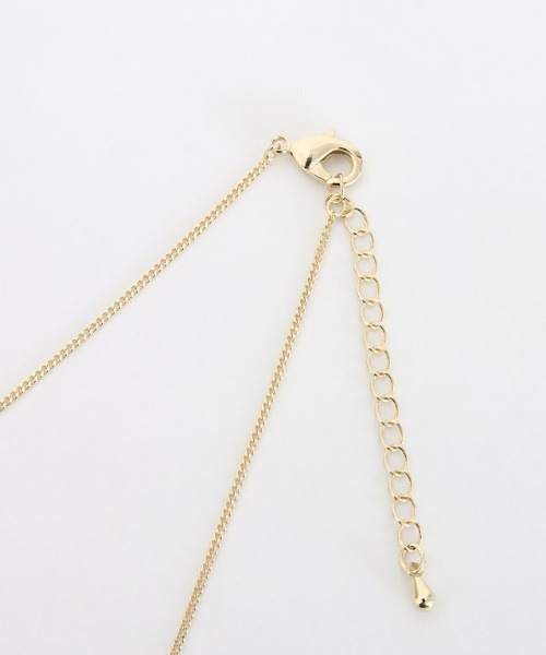 Pierrot（ピエロ）の「スクエアトップロングネックレス（ネックレス・レディース・シルバー/ゴールド・FREE）」の11枚目の写真