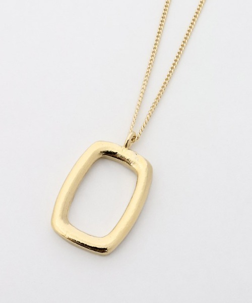 Pierrot（ピエロ）の「スクエアトップロングネックレス（ネックレス・レディース・シルバー/ゴールド・FREE）」の10枚目の写真