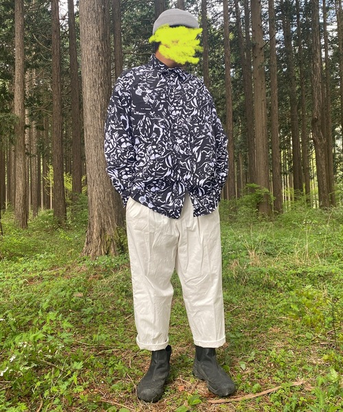 AlexanderLeeChang（アレキサンダーリーチャン）の「NYANCAMO BB SHIRTS（シャツ/ブラウス・メンズ・ブラック/ライム・2/3）」の5枚目の写真