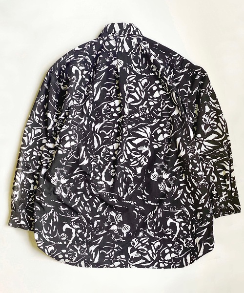 AlexanderLeeChang（アレキサンダーリーチャン）の「NYANCAMO BB SHIRTS（シャツ/ブラウス・メンズ・ブラック/ライム・2/3）」の10枚目の写真