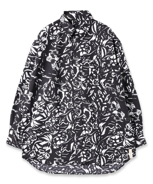 AlexanderLeeChang（アレキサンダーリーチャン）の「NYANCAMO BB SHIRTS（シャツ/ブラウス・メンズ・ブラック/ライム・2/3）」の18枚目の写真