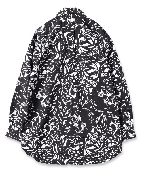 AlexanderLeeChang（アレキサンダーリーチャン）の「NYANCAMO BB SHIRTS（シャツ/ブラウス・メンズ・ブラック/ライム・2/3）」の19枚目の写真