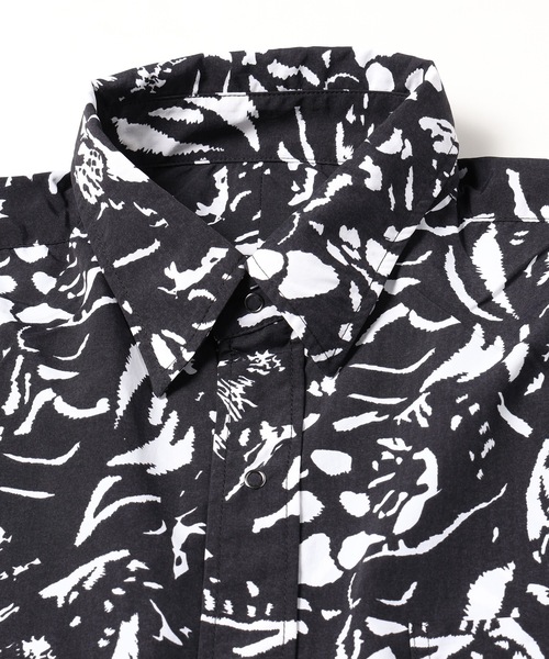 AlexanderLeeChang（アレキサンダーリーチャン）の「NYANCAMO BB SHIRTS（シャツ/ブラウス・メンズ・ブラック/ライム・2/3）」の22枚目の写真